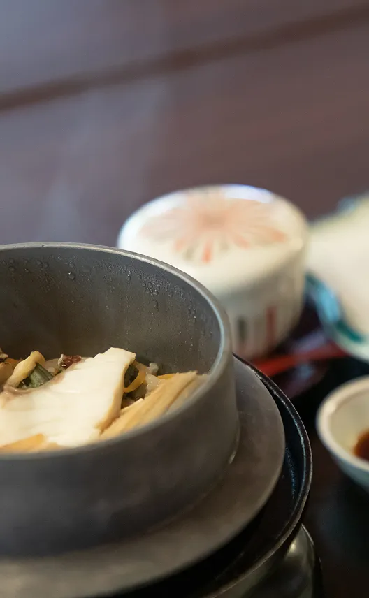 岸和田市指定有形文化財【五風荘】の料理写真